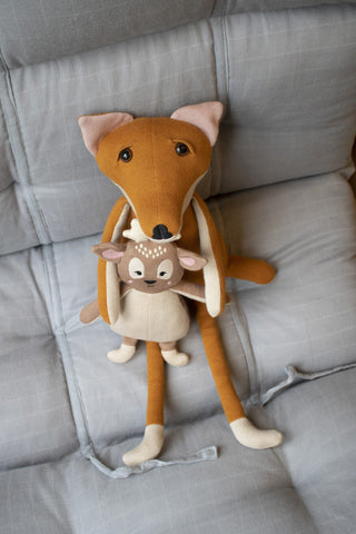 FILIBABBA - Freya räven mjukdjur - Kramkompis 🦊✨