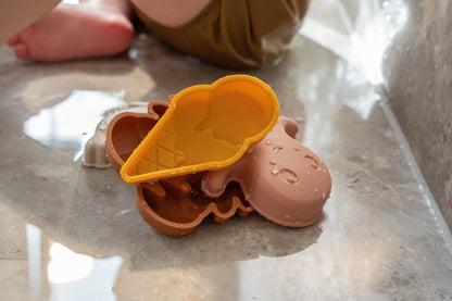 FILIBABBA - Siliconen Zand Mallen Set van 5 - Kleurrijk Plezier! 🐙🌞