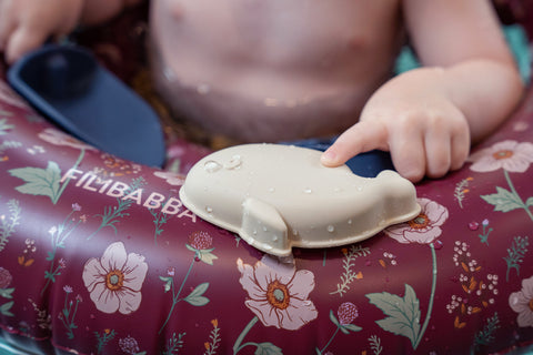 FILIBABBA - Силіконові форми для піску набір з 5 - Океанічне задоволення для дітей! 🐋🦀