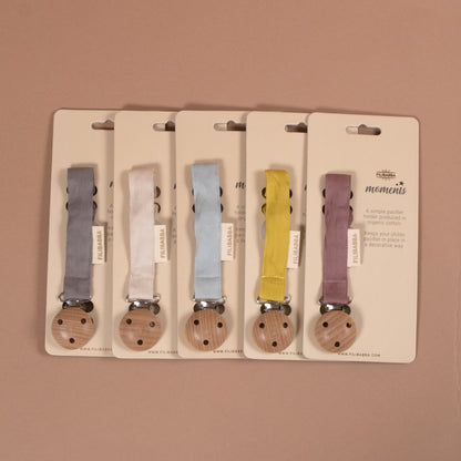 FILIBABBA - Mörkgrå Nappkedja - Ekologisk Säkerhet 🌿🍼