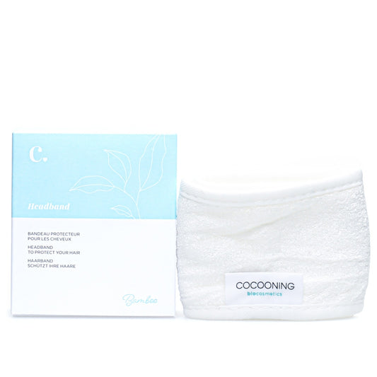 Cocooning Biocosmetics - Bamboo Cotton Hairband - Effortless Elegance 🌿✨