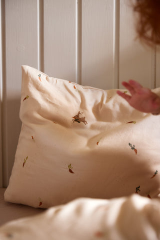 FILIBABBA - GOTS Gulrottyv Sengetøy - Koselig & Økologisk 🥕✨