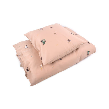 FILIBABBA - Junior Sängkläder GOTS - Mysig Magisk Gård 🌟🚜