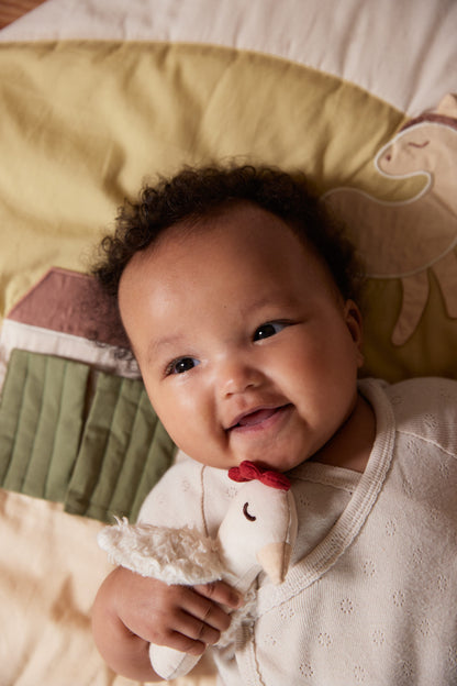 FILIBABBA - Linned Rangle - Uforglemmelig Kylling Legetøj 🐥