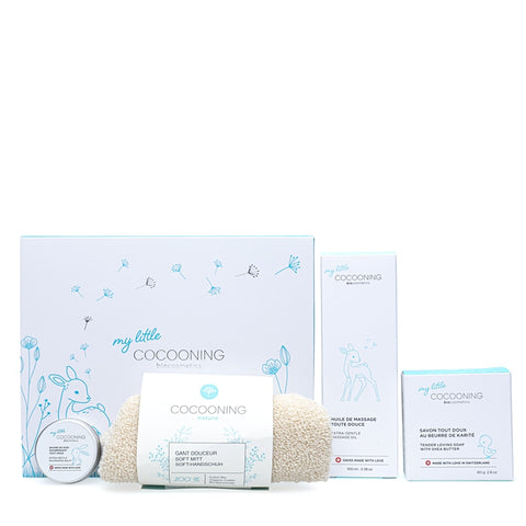 Cocooning Biocosmetica - Mijn Kleine Cocooning Set - Pure Liefde voor Baby's Huid 🛁✨