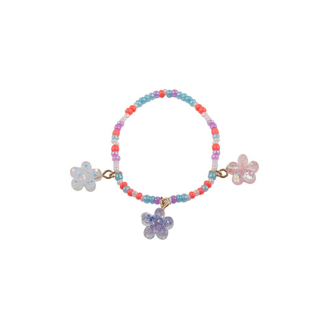 GRANDS PRÉTENDEURS - Bracelet Fleur - 🌸✨ Accessoire Floral Charmant pour Chaque Occasion !