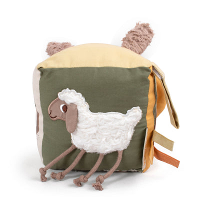 FILIBABBA - Mjuk Aktivitetskub - Engagerande Roligt för Spädbarn 🧸✨