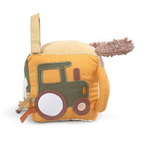 FILIBABBA - Mjuk Aktivitetskub - Engagerande Roligt för Spädbarn 🧸✨