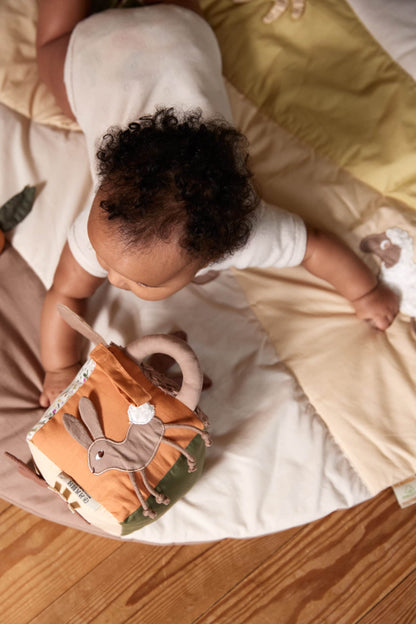 FILIBABBA - Myk Aktivitetsterning - Morsom Utforskning Leketøy for Babyer 🐰🎉