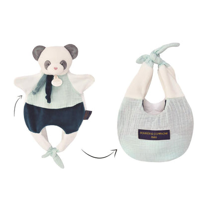 DOUDOU - Panda Comforter - Transform & Snuggle Magic! 🐼👜