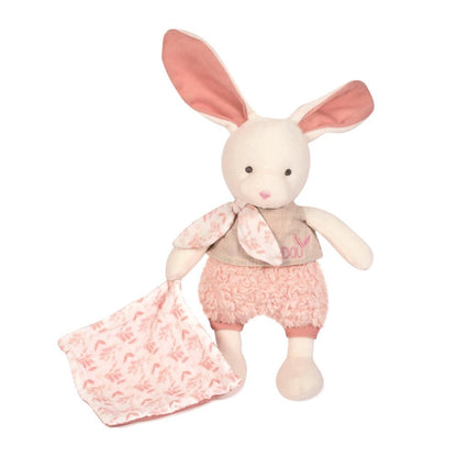 DOUDOU - Conejo Bio con Tela Acogedora - 🐰 ¡Abrazos Definitivos para Tu Pequeñ@! 🧸💕