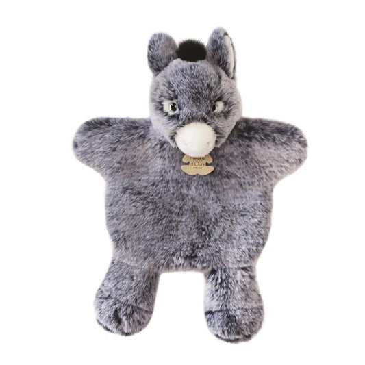 DOUDOU - Sweety Mousse Donkey Puppet - Cozy Joy for Kids 🐴✨