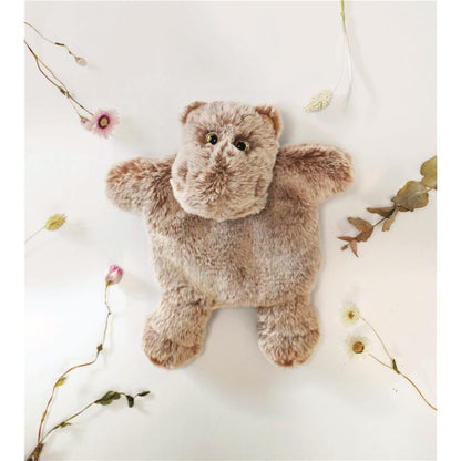 DOUDOU - Sweety Mousse Hippo Marionnette à Main - Compagnon Parfait pour des Aventures Créatives 🦙🌟