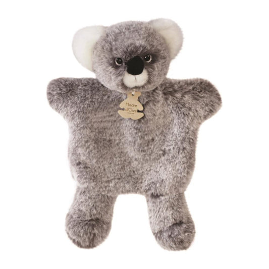 DOUDOU - Søt Mousse Koala Hånddukke - 🐨 Kosevenn for Endeløs Moro! 🤗