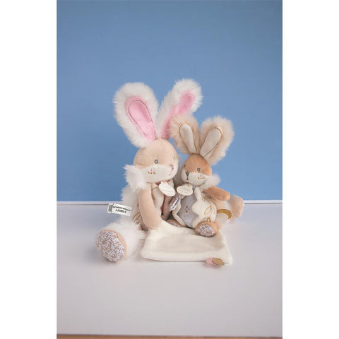 DOUDOU - Pink Rabbit Plush - Enchanting Baby Gift 🐰🎀