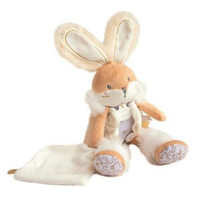 DOUDOU - Sukkerkanin - Bedårende Krammeven for Små Børn 🐇💖✨