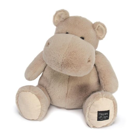 DOUDOU - Hipopótamo, Beige 40cm - Compañero Acogedor para Momentos Acogedores 🦛💖