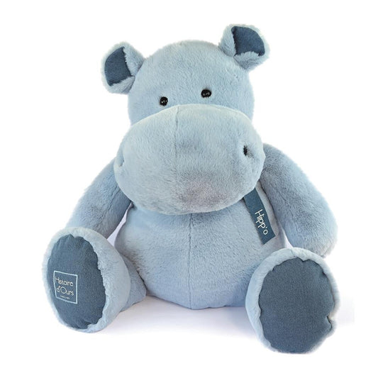 DOUDOU - Hippo Blue Jeans 85cm - Trendy Komfort for Børn 🌟👖