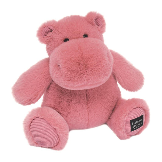 DOUDOU - Hipopótamo Granada 25cm - Compañero Lindo y Acogedor para Niños 🦛🍂