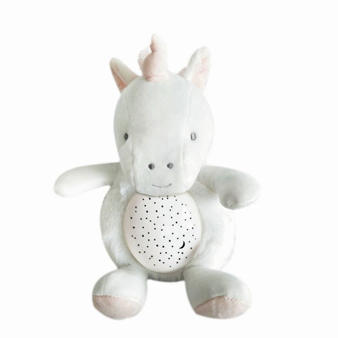 DOUDOU - Natlys Unicorn 20cm - Magisk Glød for Søde Drømme 🌙✨🦄