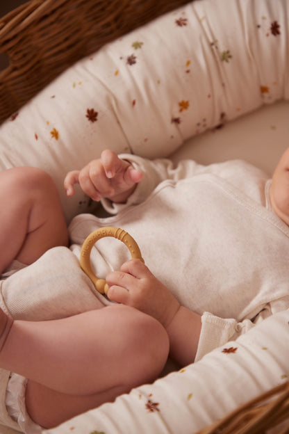 FILIBABBA - Silicone Bijtringen 2-Pack - Verzachtende Hulp voor Baby 🌸🍼