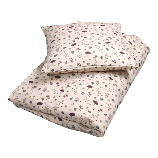 FILIBABBA - Junior Sängkläder GOTS - Fängslande Skogsvibbar 🌿🌸