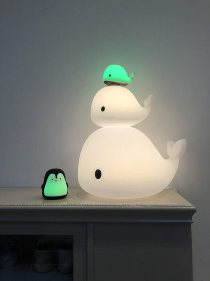 FILIBABBA - Lampa LED z pingwinem Pelle - Przytulny towarzysz blasku 🐧✨