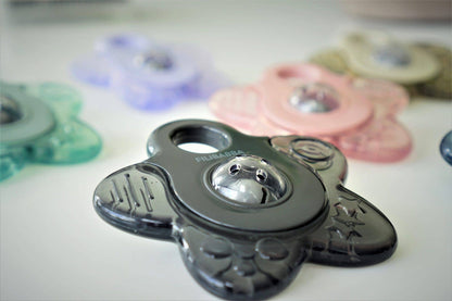 FILIBABBA - Kølende Stjerne Bidering 2-Pak Grå Mix - Beroligende Lindring til Babyer 🌟🍼