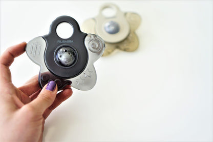 FILIBABBA - Kølende Stjerne Bidering 2-Pak Grå Mix - Beroligende Lindring til Babyer 🌟🍼