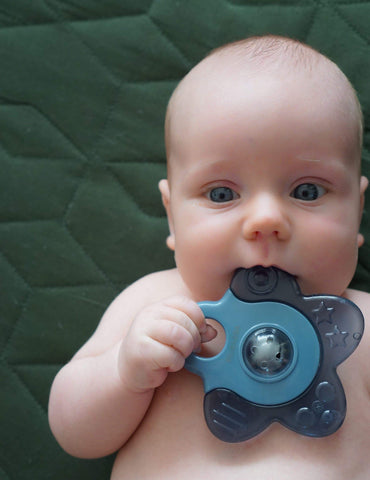 FILIBABBA - Kølende Stjerne Bidering 2-Pak - Berolig & Leg 🌟🍼