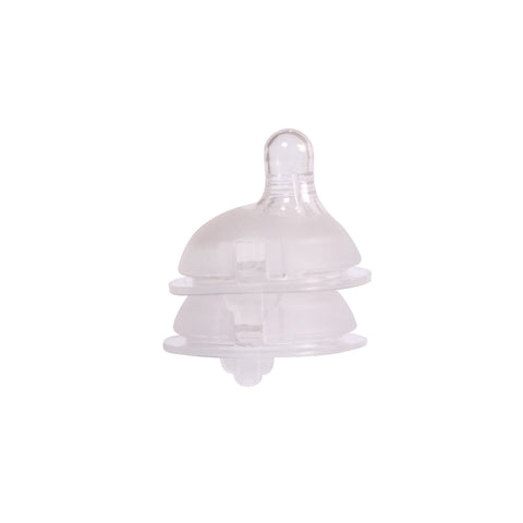 FILIBABBA - Smoczki do butelek dla niemowląt 2-pack - Delikatny i naturalny design 👶✨