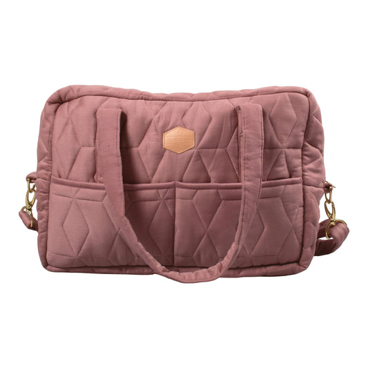 FILIBABBA - Mommybag Soft Quilt Wild Rose - Perfect voor Moeders & Kinderen 🌸👜