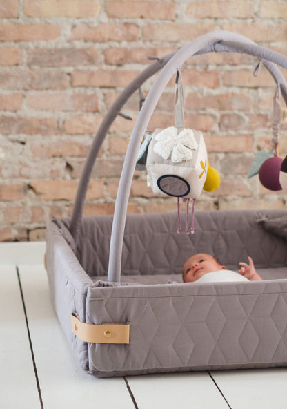 FILIBABBA - Activiteit Nest Zachte Deken Donker Grijs - Gezellig & Veelzijdig 🌿✨