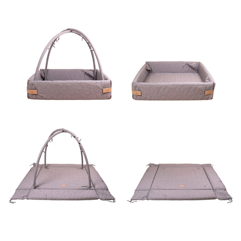 FILIBABBA - Activiteit Nest Zachte Deken Donker Grijs - Gezellig & Veelzijdig 🌿✨