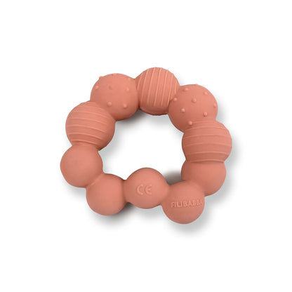 FILIBABBA - Lily the Larva Teether - Natural Comfort for Babies 🐛✨