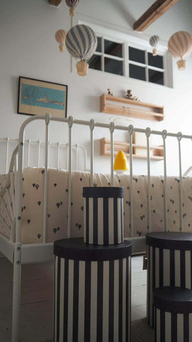 FILIBABBA - Luftballong Persika - Drömmig Barnrum Dekor 🎈✨