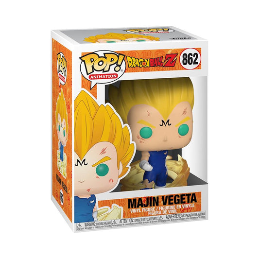 Funko - POP Animación DBZ Majin Vegeta - ¡El poder Saiyan te espera! ⚡️💥