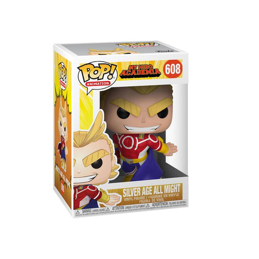 Funko - POP Animación MHA Edad de Plata All Might - ¡Colecciona a tu Héroe! 🎯💫