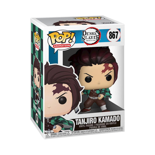 Funko - Figura POP de Tanjiro Kamado - Coleccionable de Anime Imprescindible 🌟🔥