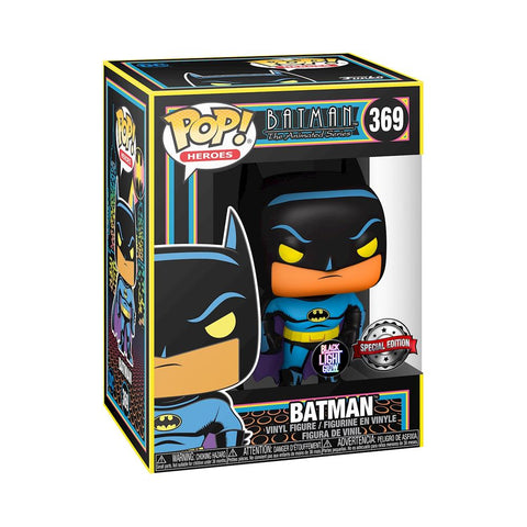 Funko - POP Helden DC Batman Schwarzlicht - Leuchte im Stil! 🌟🦇