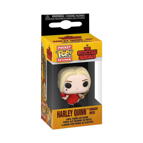 Funko - Harley Quinn Damaged Dress - Must-Have Keychain Collectible 🎀🔑