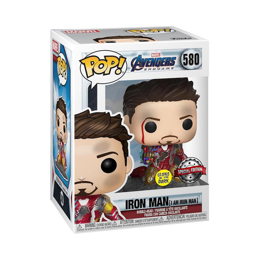 Funko - POP Marvel Endgame Iron Man - Glow-in-the-Dark Magie! ✨🤖