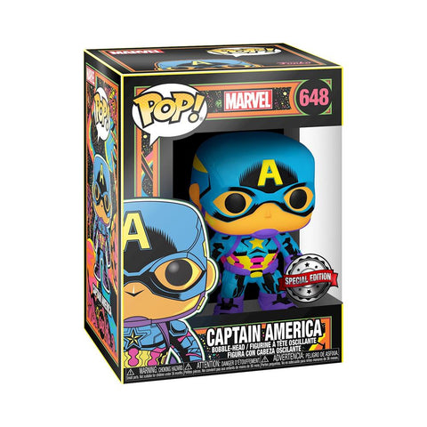 Funko - POP Marvel Captain America Special Edition - 🎆 Iconische Verzameling Vreugde! 🎯