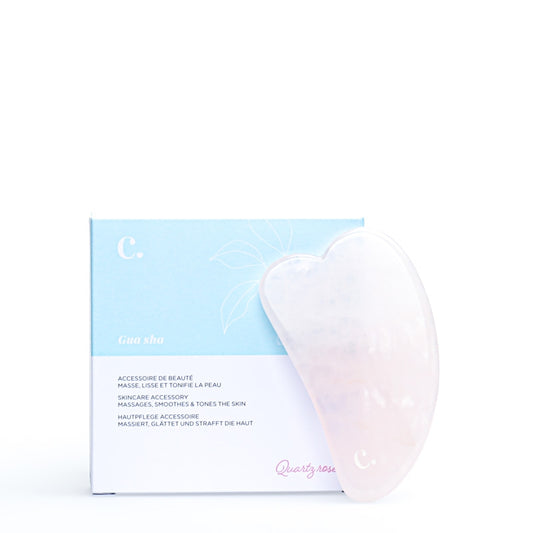 Cocooning Biocosmetics - Gua Sha in Quarzo Rosa - Modella e Lenisci la Tua Pelle 🌹💎