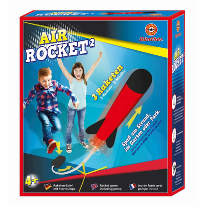 Günther - Air Rocket 2 Racket Game - Zabawa na świeżym powietrzu dla wszystkich grup wiekowych! 🚀🎉