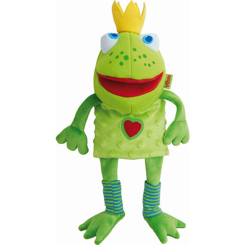 HABA - Frog King Hand Puppet - Enchanting Playtime Awaits! 🌟🎭