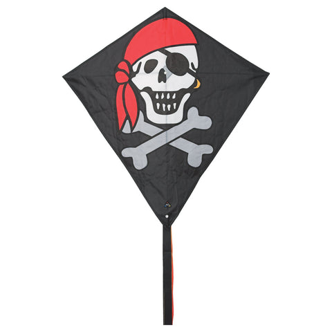 HQ Invento - Drachen Eddy Jolly Roger 🏴‍☠️ Extra Large Kite - Adventurous Fun!