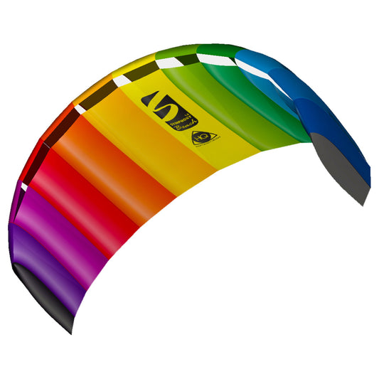 HQ Invento - Drachen Symphony 1.8 Rainbow - Vibrant Kite Fun! 🌈