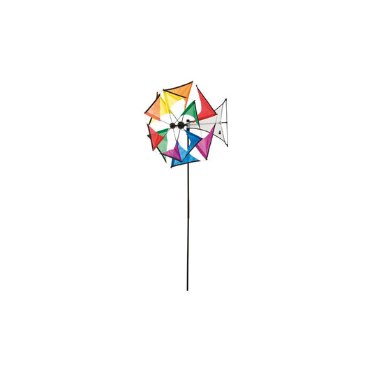 HQ Invento - Rainbow Illusion Windmill - Mesmerizing Outdoor Decor 🌈🌀