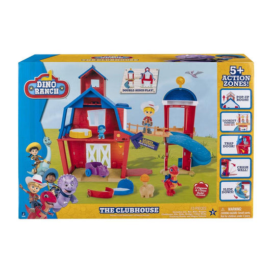 Jazwares - Dino Ranch Clubhouse Playset - Diversão Ininterrupta Espera Por Ti! 🦖✨